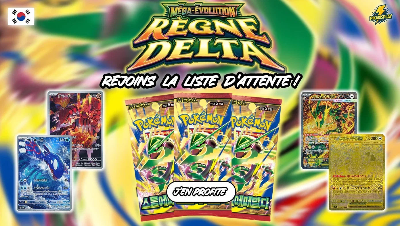M6 Storm Emeralda Coréen (Règne Delta) : Cartes Rares, Date Sortie & Guide 2026 | Pikadisplay