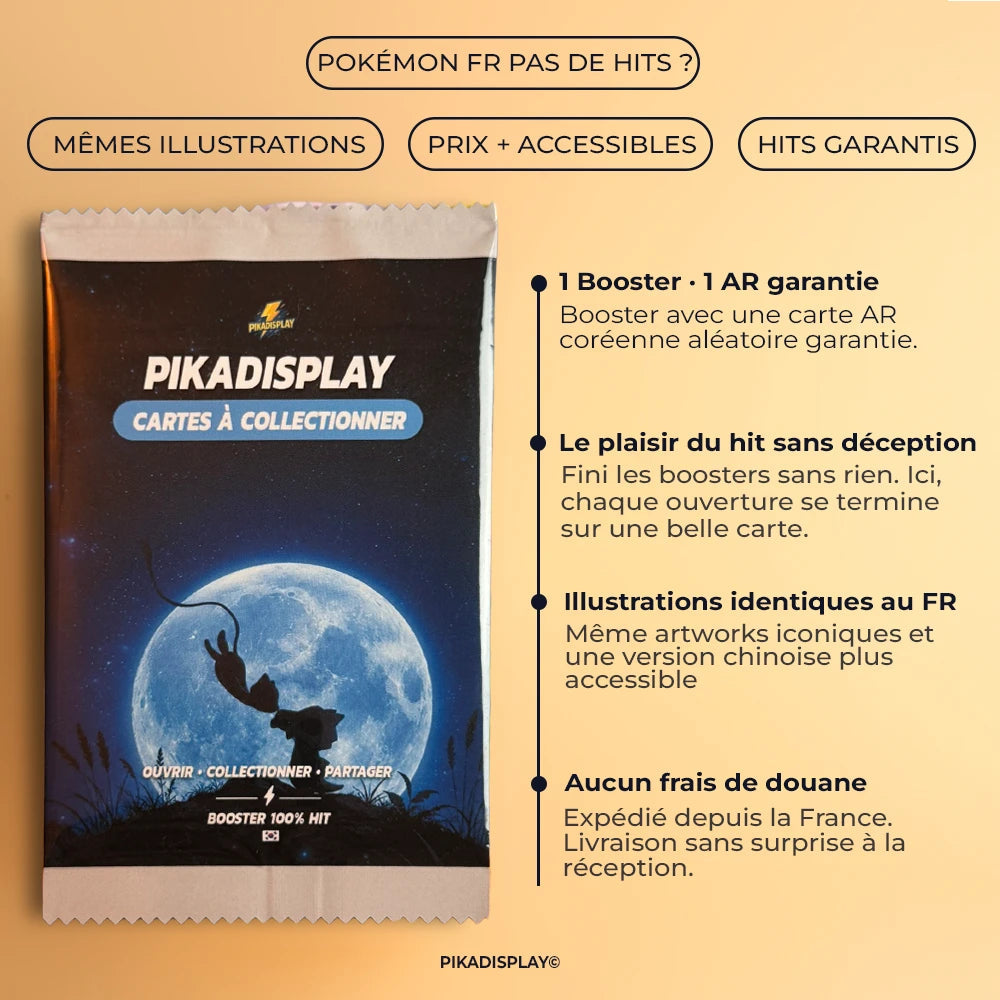Booster Pikadisplay AR Garanti PIKADISPLAY