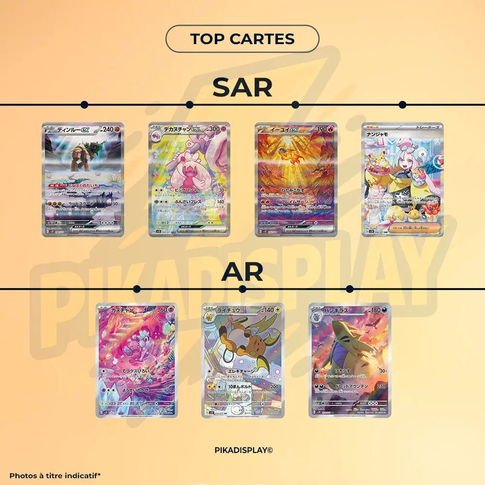 Booster Pokémon Clay Burst (Évolutions à Paldea) SV2D coréen PIKADISPLAY
