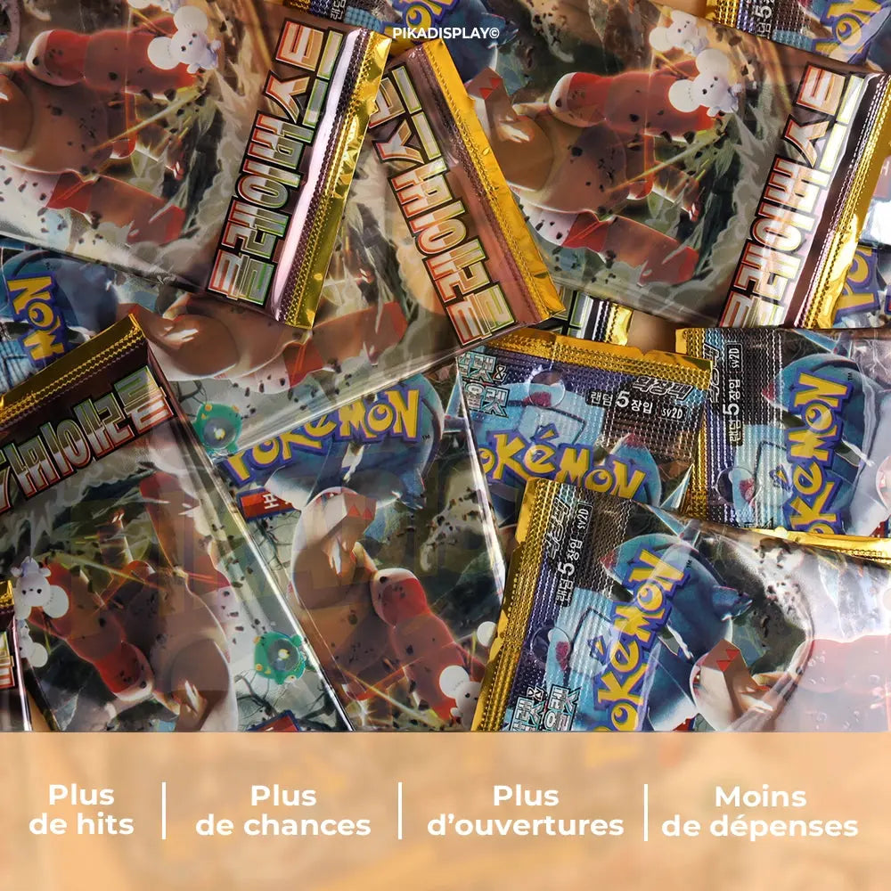 Booster Pokémon Clay Burst (Évolutions à Paldea) SV2D coréen PIKADISPLAY