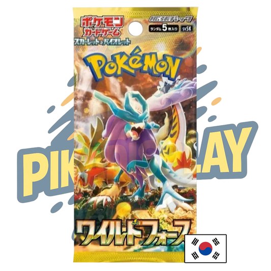 Booster Pokemon Wild Force sV5K coréen PIKADISPLAY