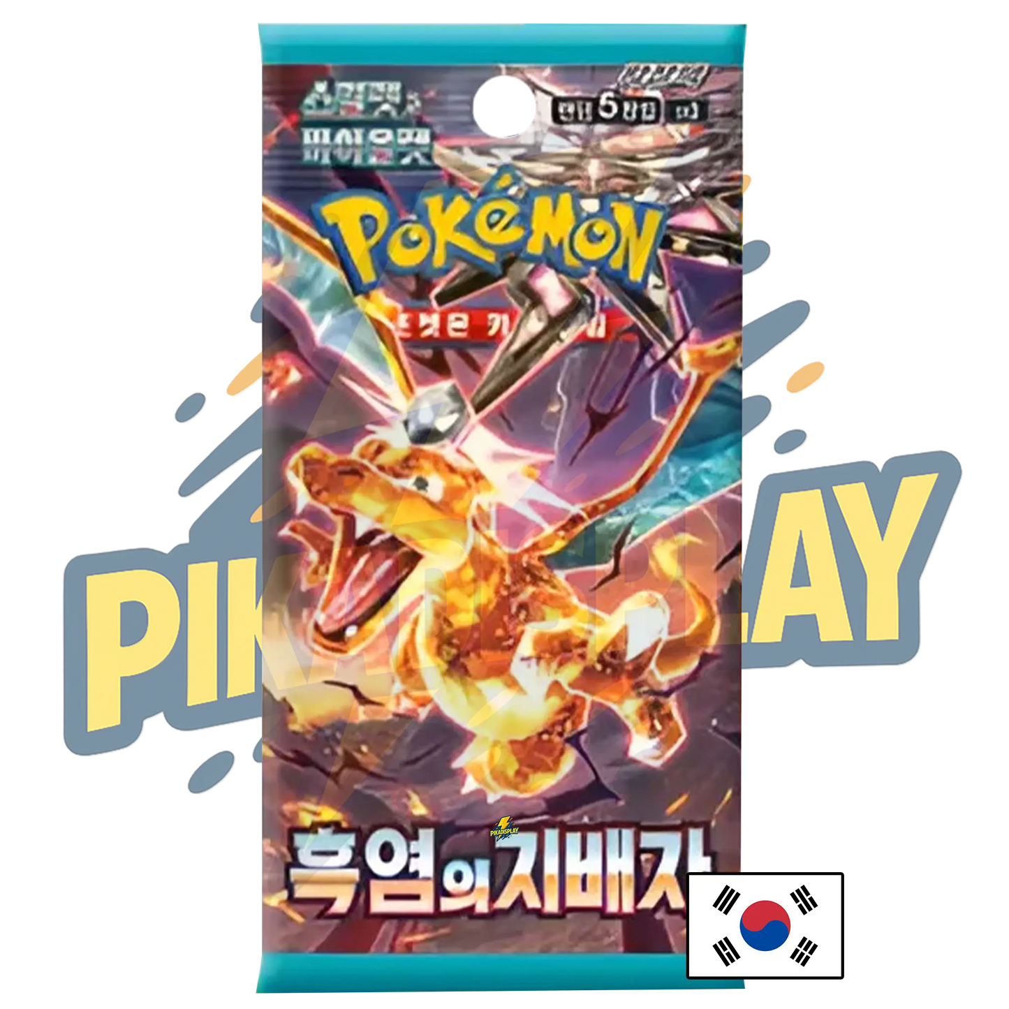 Booster Pokémon coréen Sv3 black flame PIKADISPLAY