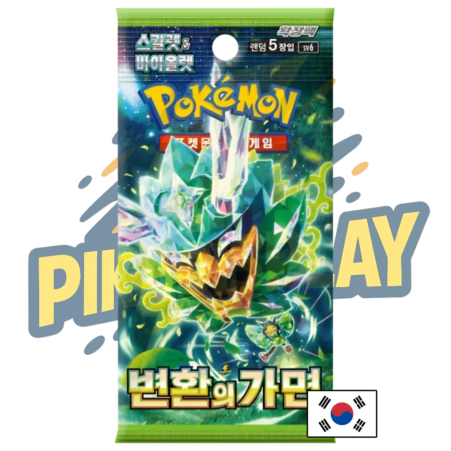 Booster Pokémon coréen sv6 mascarade crépusculaire PIKADISPLAY