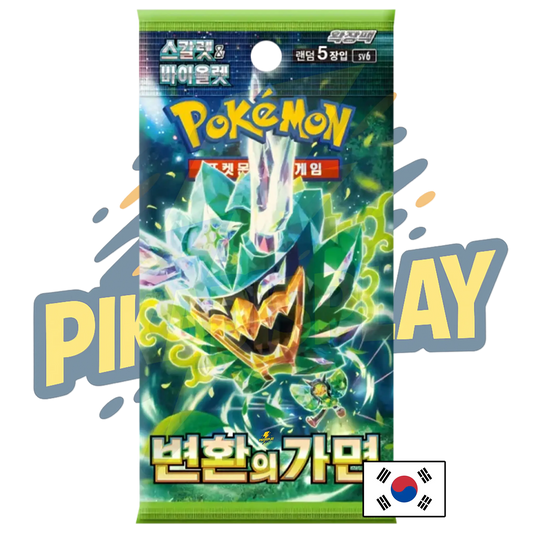 Booster Pokémon coréen sv6 mascarade crépusculaire PIKADISPLAY