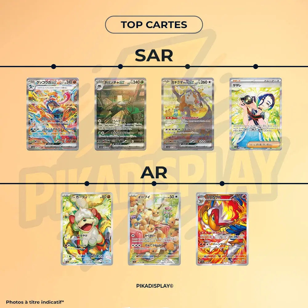 Display Pokémon Crimson Haze sv5a coréen PIKADISPLAY