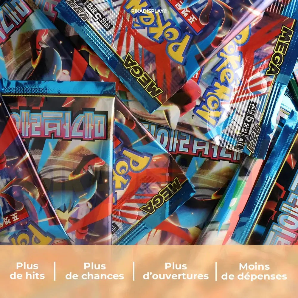 Pack duo Mega Evolution M1L/M1S Pokémon coréen PIKADISPLAY