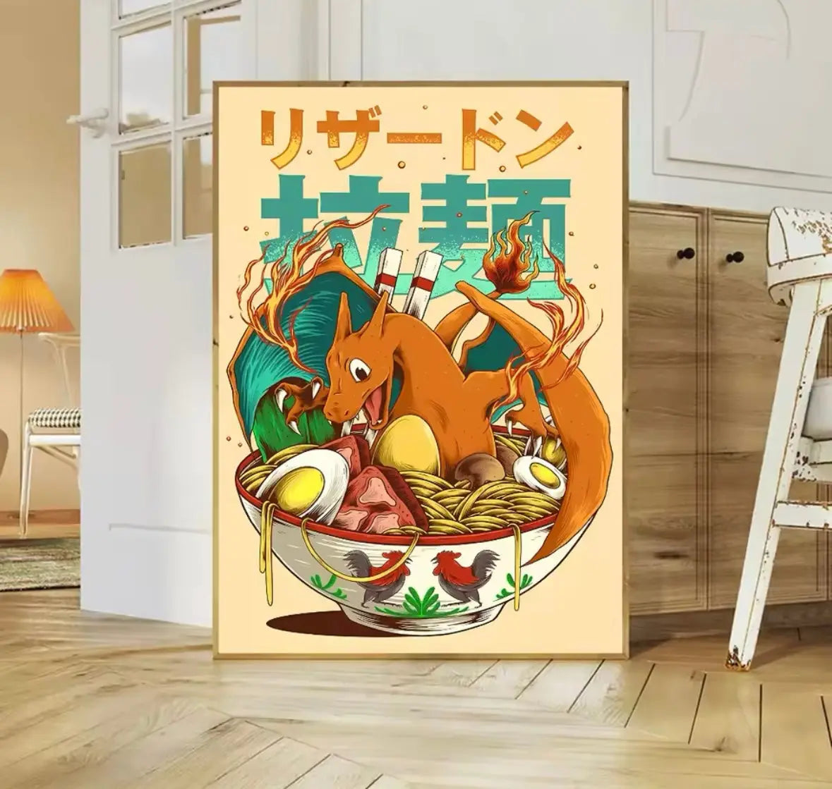 Poster dracaufeu A4 PIKADISPLAY
