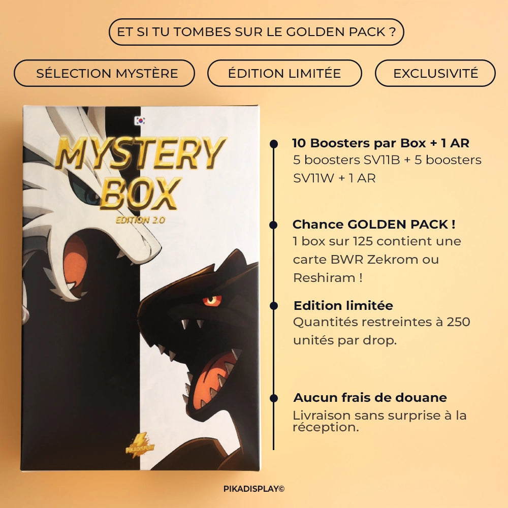 Pack duo mystery box Pikadisplay 2.0 PIKADISPLAY