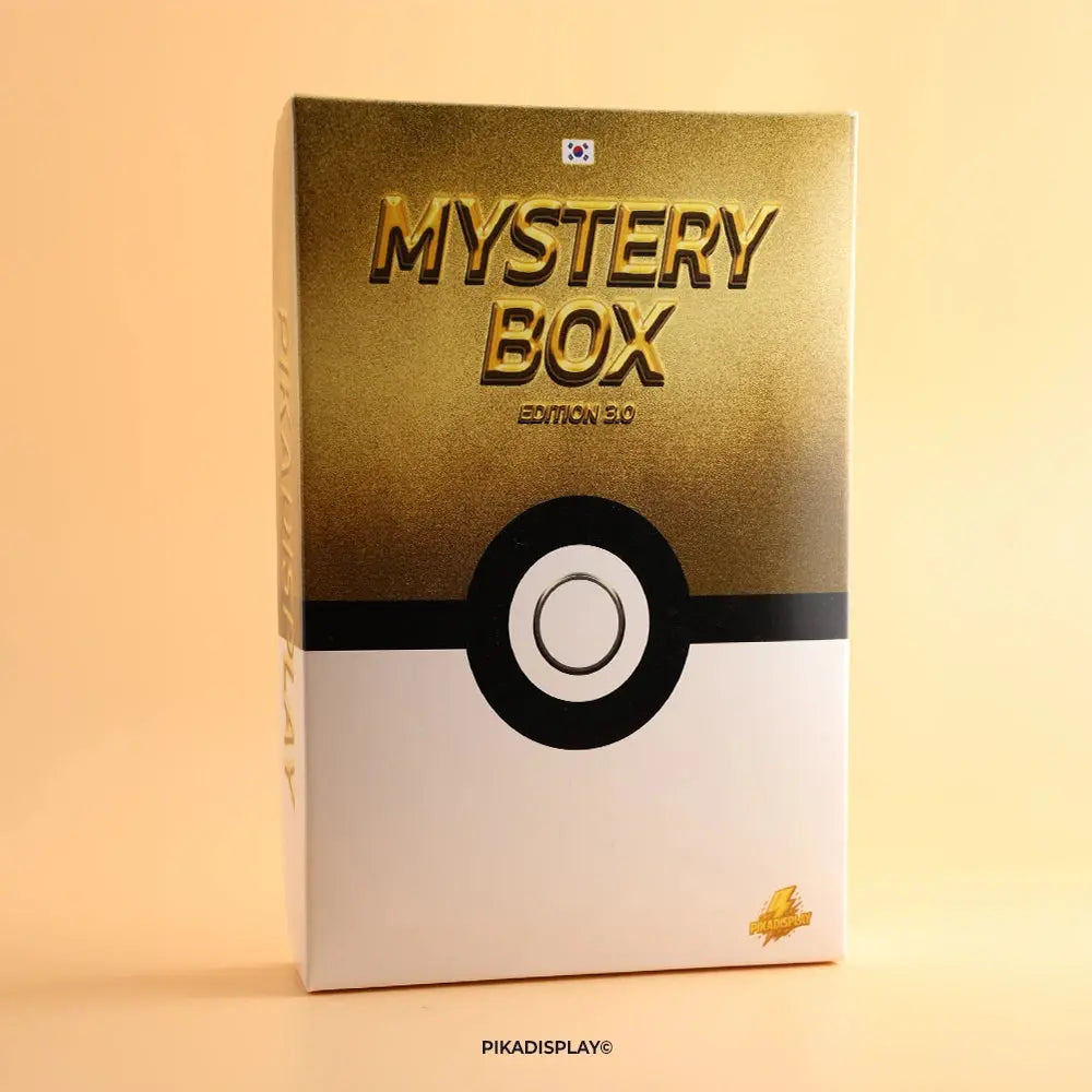 Mystery Box Pokémon Coréen Pikadisplay 3.0 – Golden Pack & Boosters PIKADISPLAY