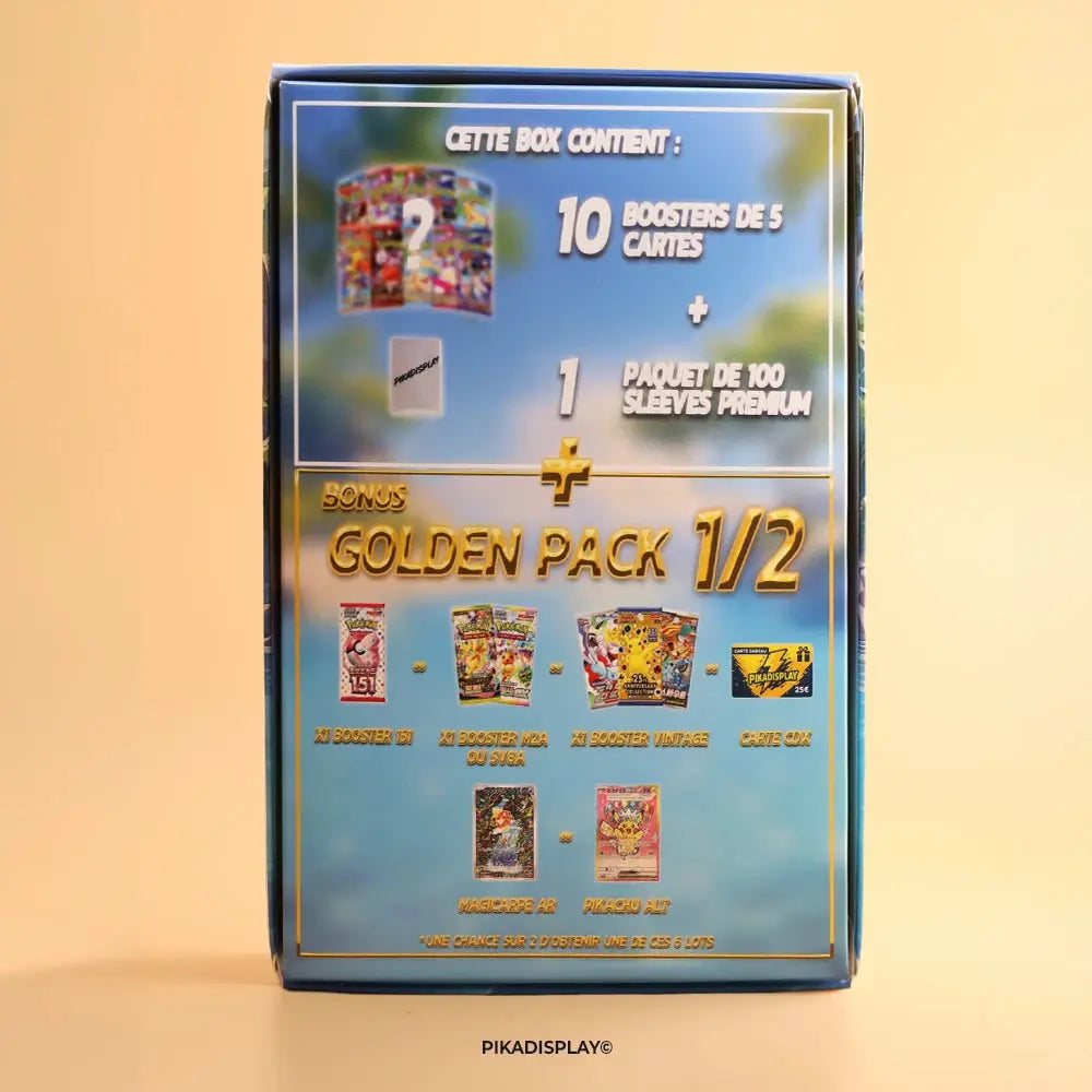 Mystery Box Pokémon Summer Edition - Pikadisplay PIKADISPLAY