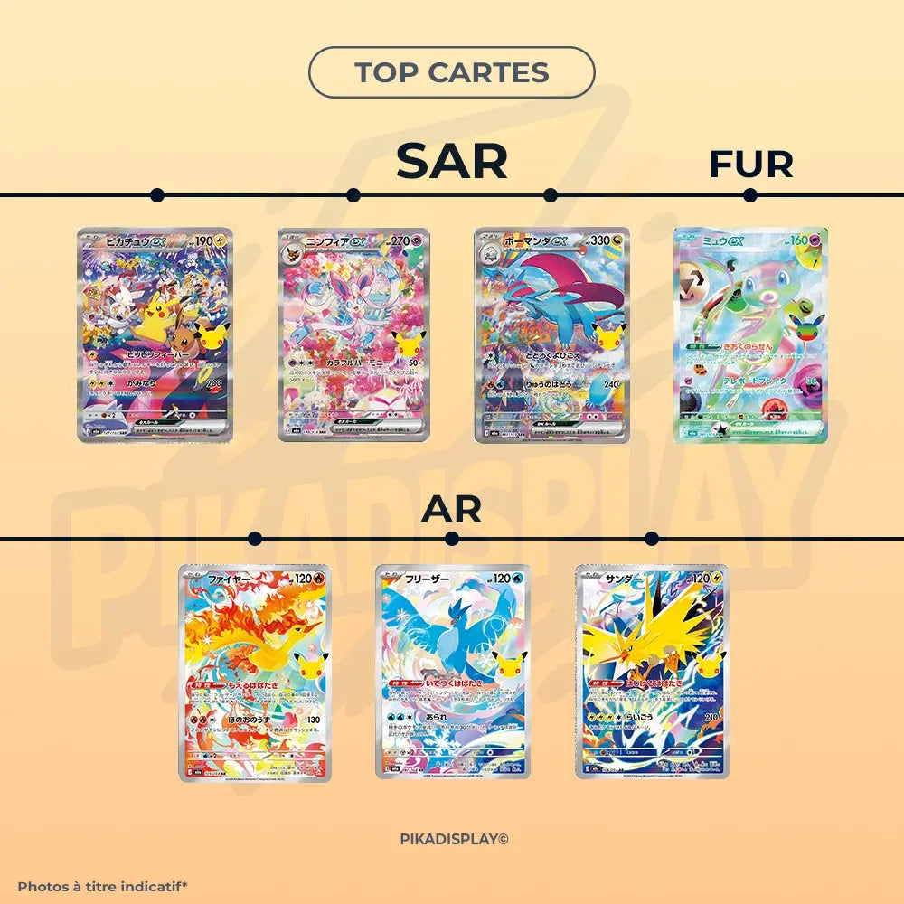 PRECO Tripack Pokémon 30th Celebration Coin Set – Chinois