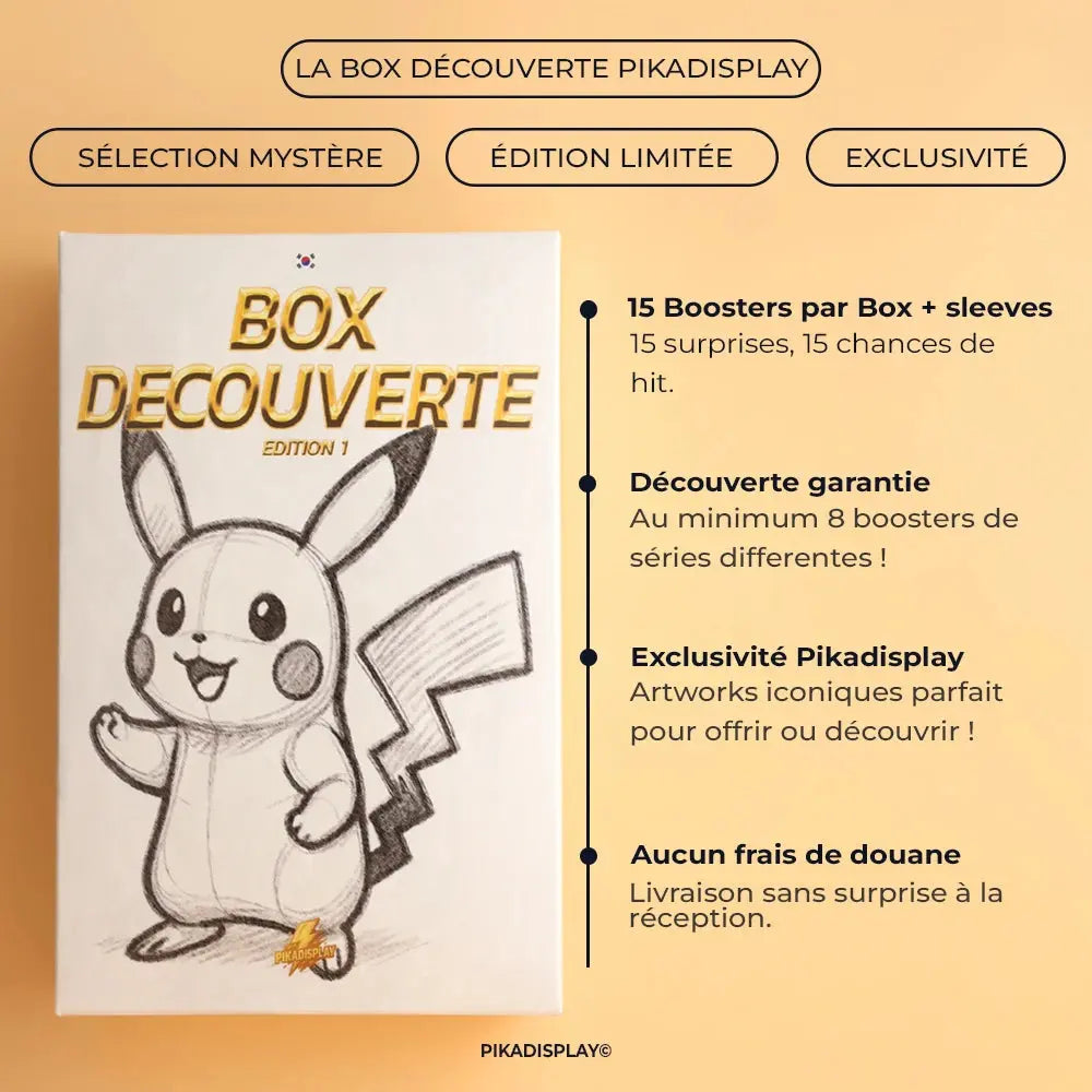 Pack duo mystery box Pikadisplay PIKADISPLAY