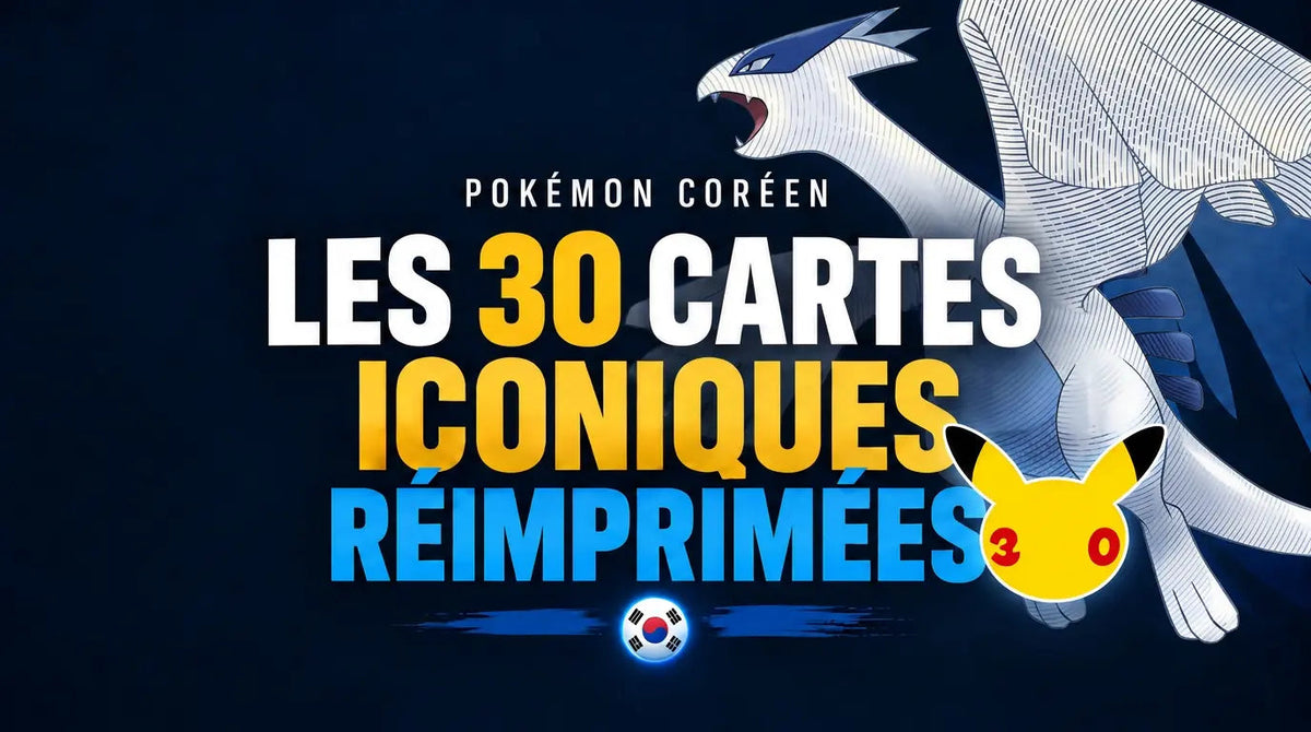 Pokémon 30th Celebration : Classic Collection, les 30 Cartes Réimprimées en Coréen et Chinois 2026 | Pikadisplay