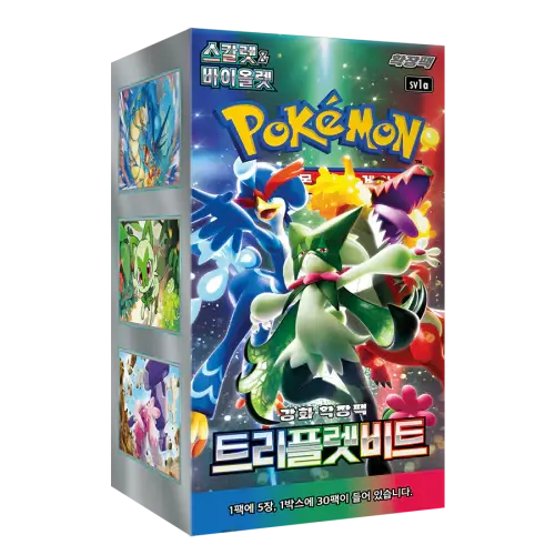 Display Pokémon Triple Beat Coréenne sv1a PIKADISPLAY