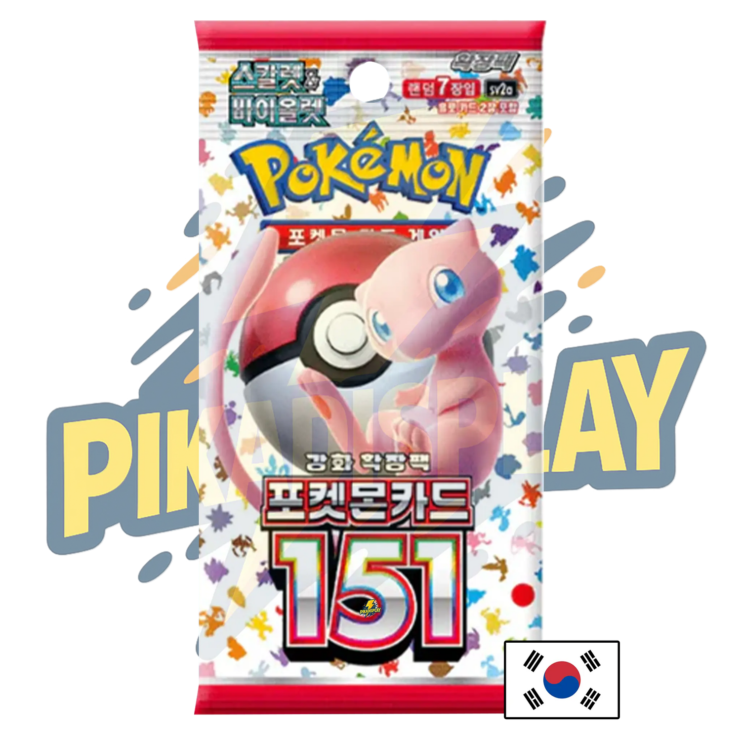 Booster Pokémon 151 SV2A coréen PIKADISPLAY