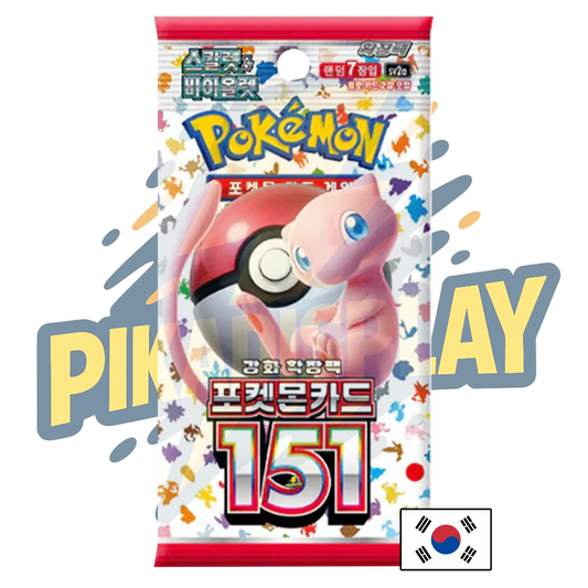 Booster Pokémon 151 SV2A coréen PIKADISPLAY
