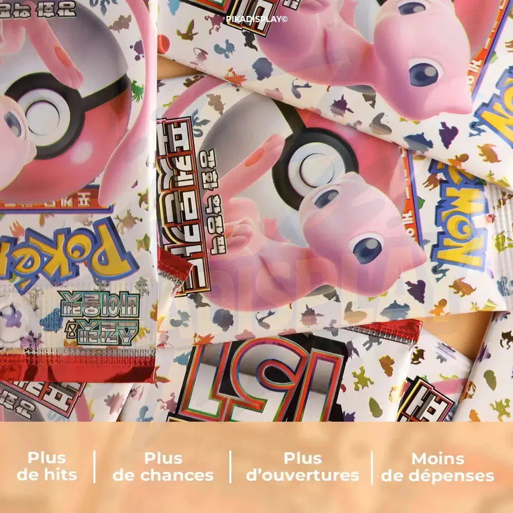 Display Pokémon 151 coréen SV2A PIKADISPLAY