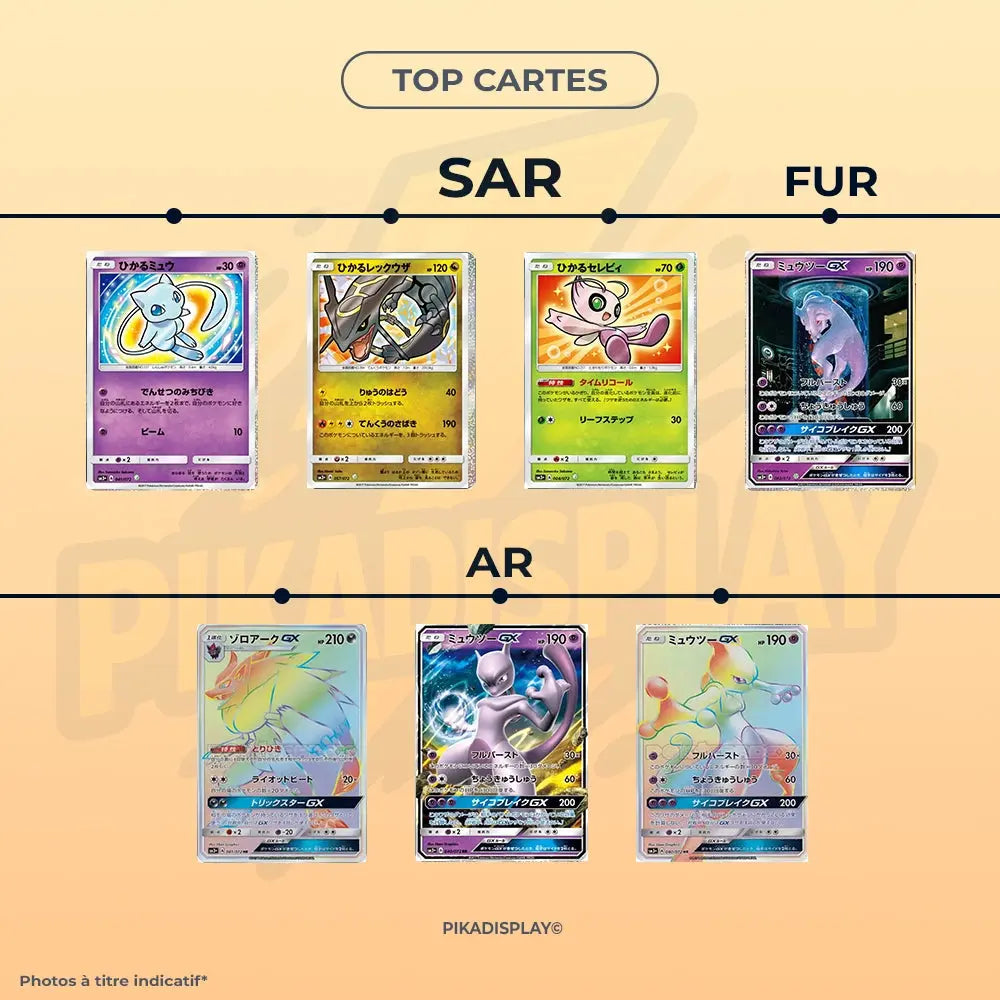 Booster Pokémon Soleil et Lune coréen SM3+ Shining Legends