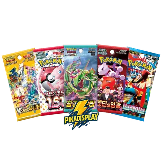 Booster Pokémon coréen PIKADISPLAY
