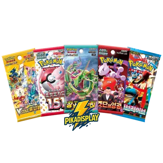 Booster Pokémon coréen PIKADISPLAY