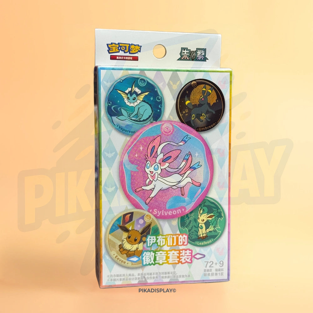 Coffret Badge Pokémon Terastal Grand Gathering (CSV9.5C) – Chinois PIKADISPLAY