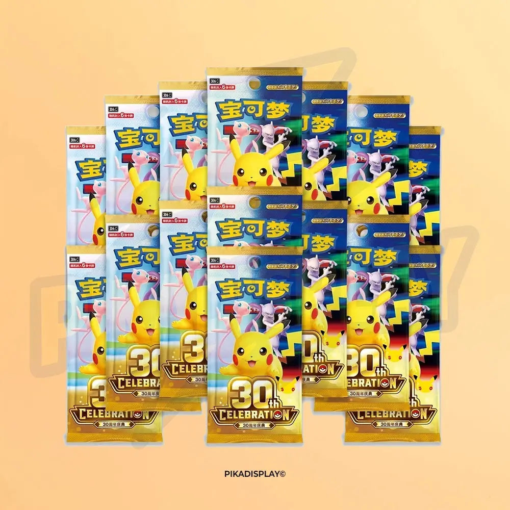 PRECO Coffret Pokémon Mentali ex & Noctali ex 30th Celebration Chinois