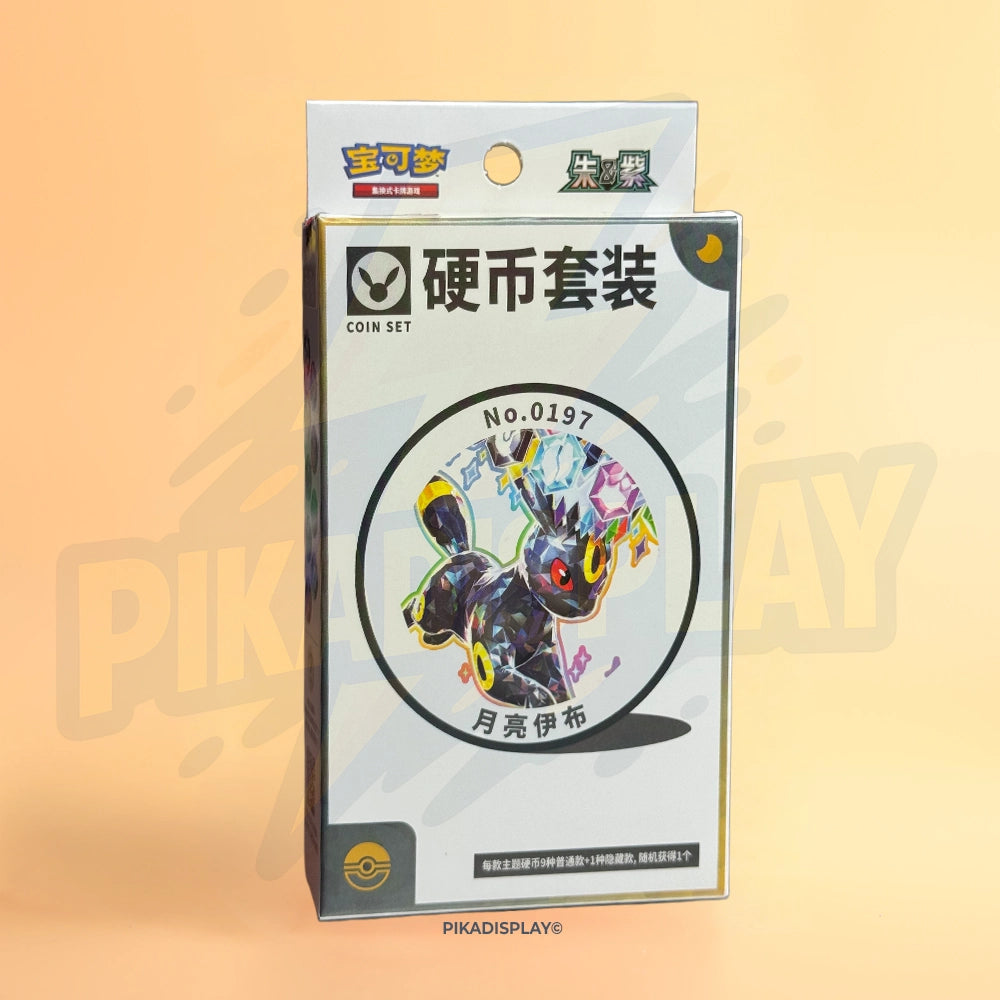 Coffret Pokémon Terastal Gathering – Coin Set (Chinois) PIKADISPLAY