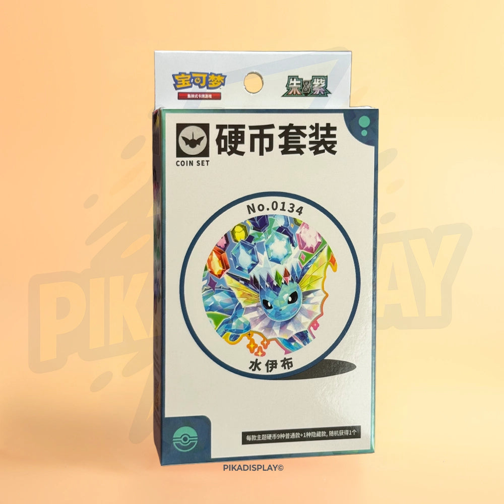 Coffret Pokémon Terastal Gathering – Coin Set (Chinois) PIKADISPLAY