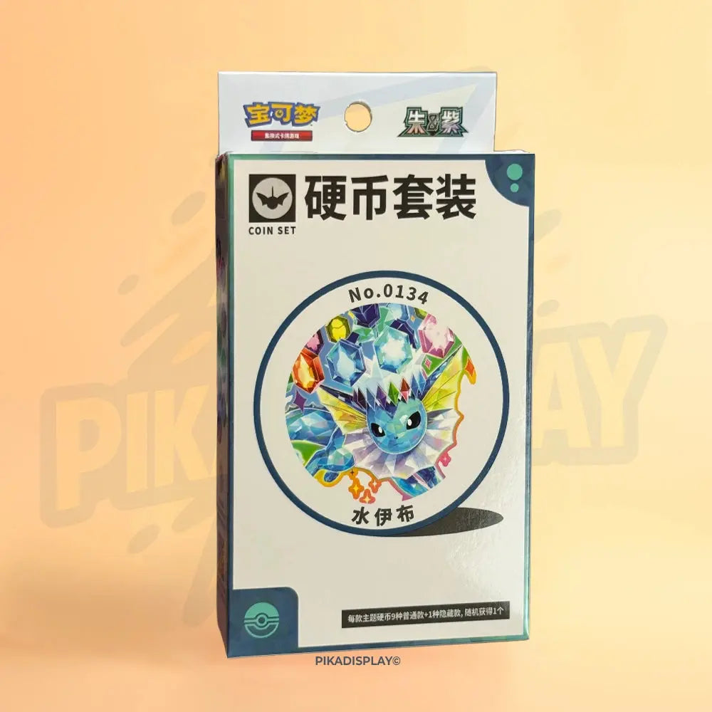 Coffret Pokémon Terastal Gathering – Coin Set (Chinois) PIKADISPLAY