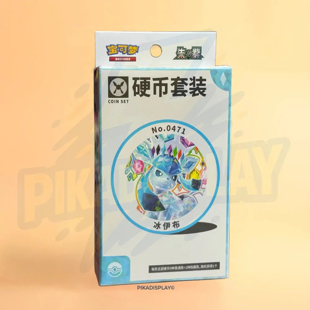 Coffret Pokémon Terastal Gathering – Coin Set (Chinois) PIKADISPLAY