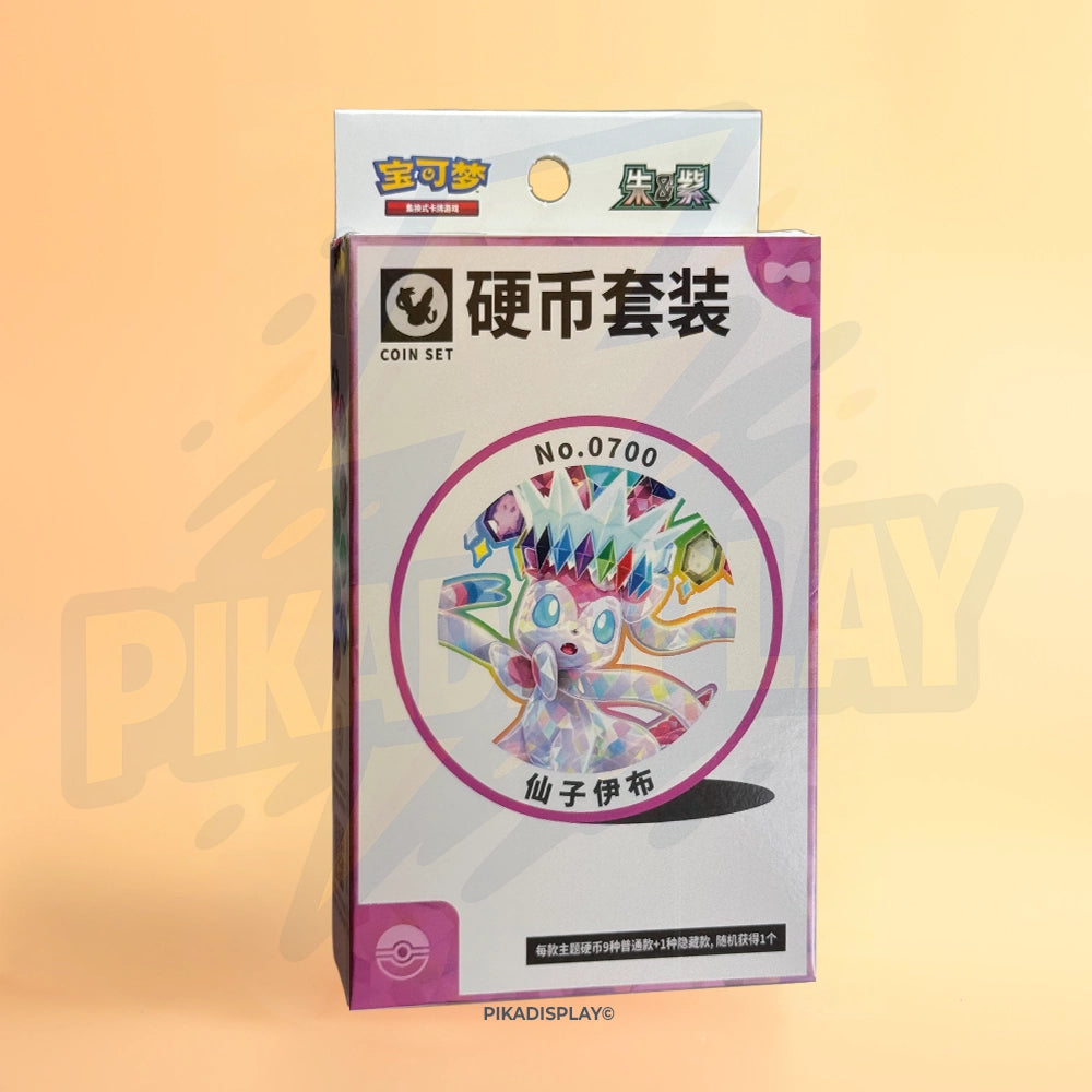 Coffret Pokémon Terastal Gathering – Coin Set (Chinois) PIKADISPLAY