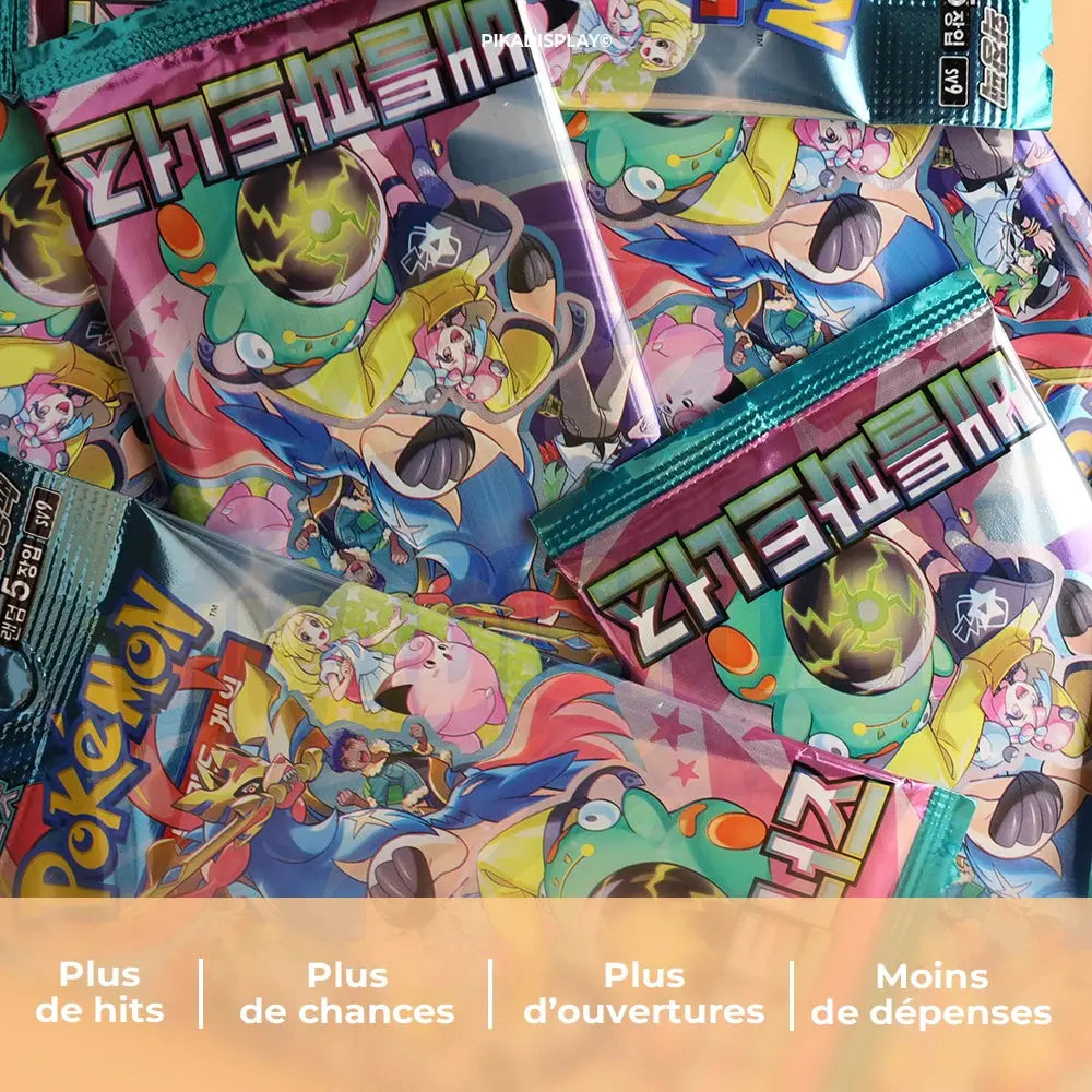 Display Pokémon Aventures Ensemble SV9 coréen PIKADISPLAY