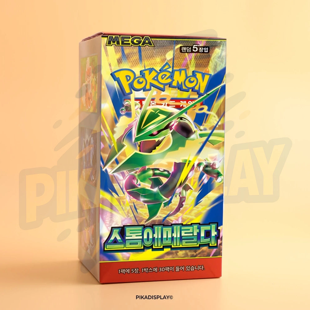 Display Pokémon Coréen M6 – Storm Emeralda (Règne Delta) – 30 boosters PIKADISPLAY