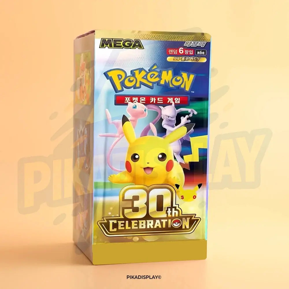 Display Pokémon Coréen M6A– 30th celebration anniversaire