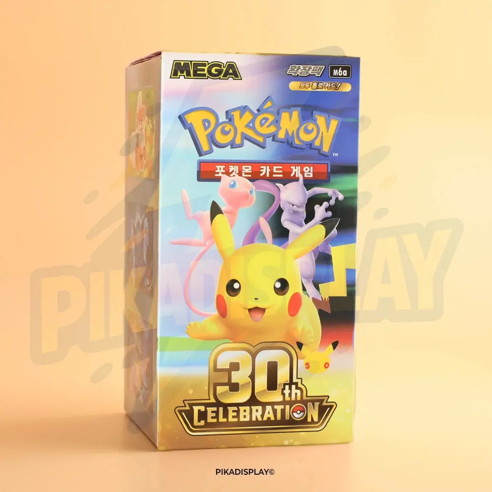 Display Pokémon Coréen M6A– 30th celebration anniversaire