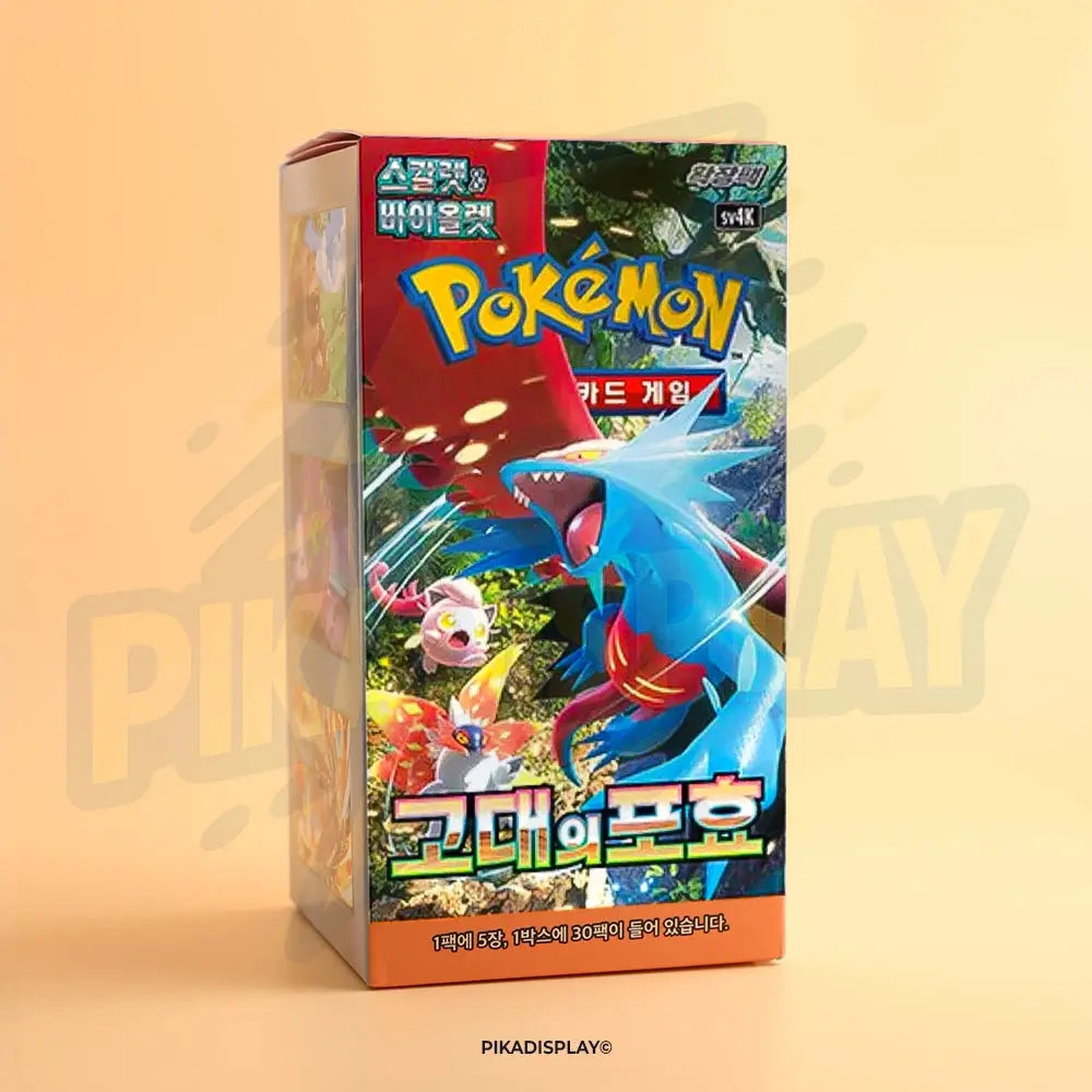 Display Pokémon Coréen SV4k – 30 Boosters Officielles PIKADISPLAY
