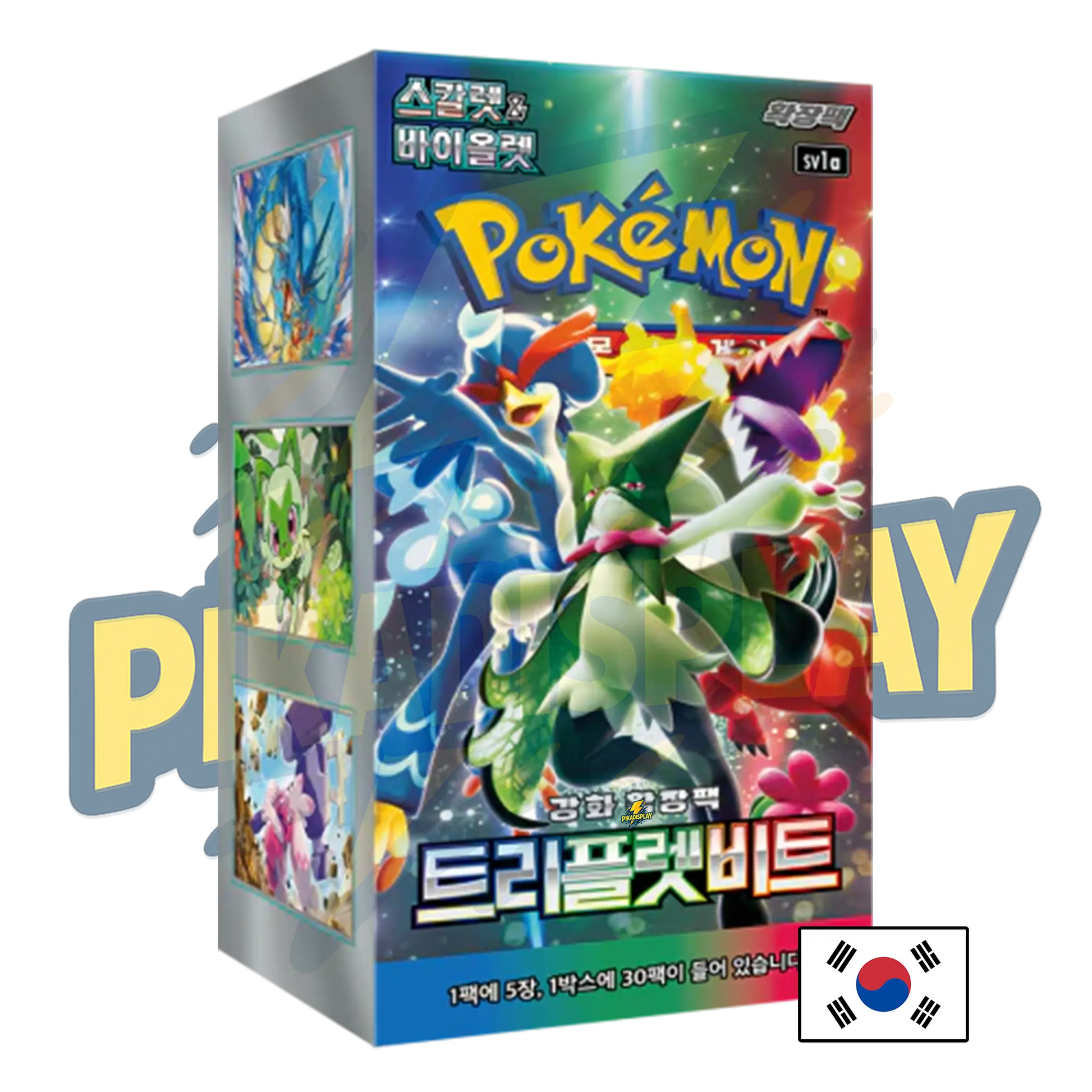 Display Pokémon Coréen sv1a Triple Beat PIKADISPLAY
