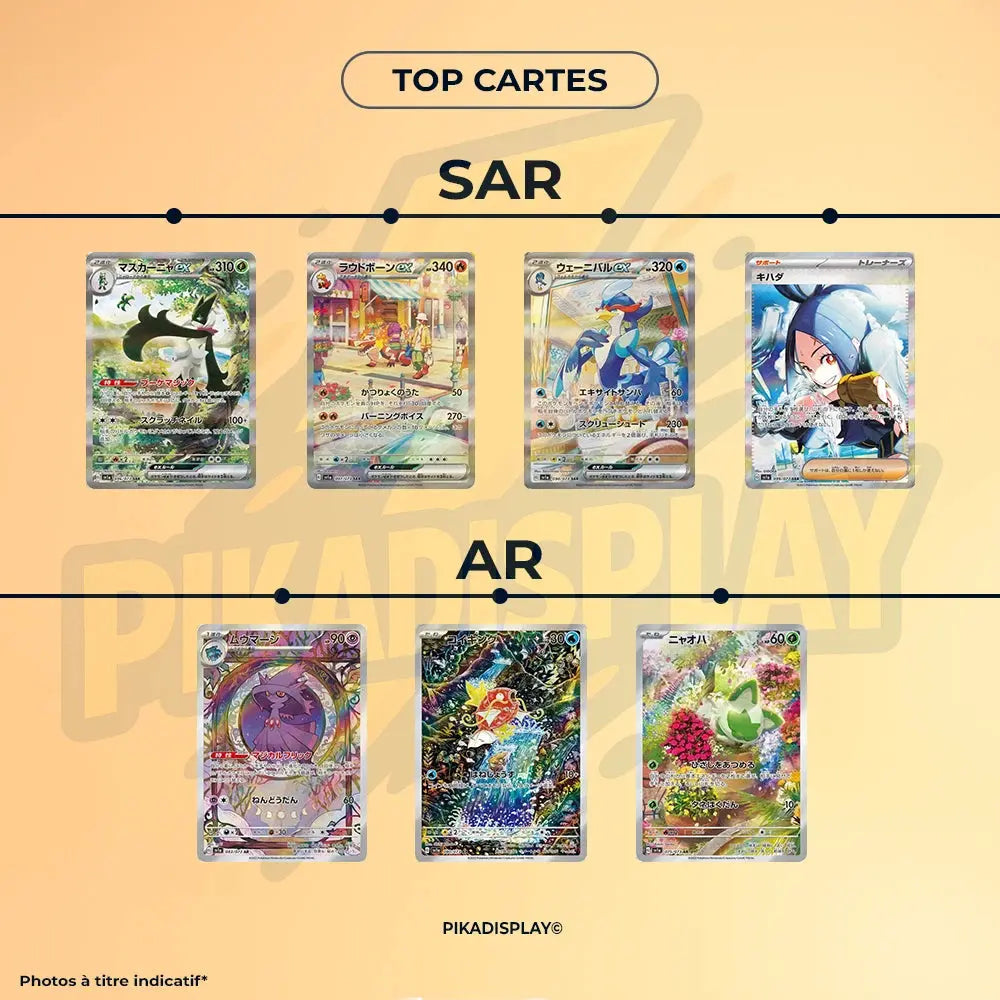 Display Pokémon Coréen sv1a Triple Beat PIKADISPLAY