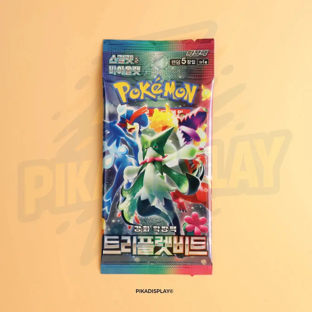 Display Pokémon Coréen sv1a Triple Beat PIKADISPLAY