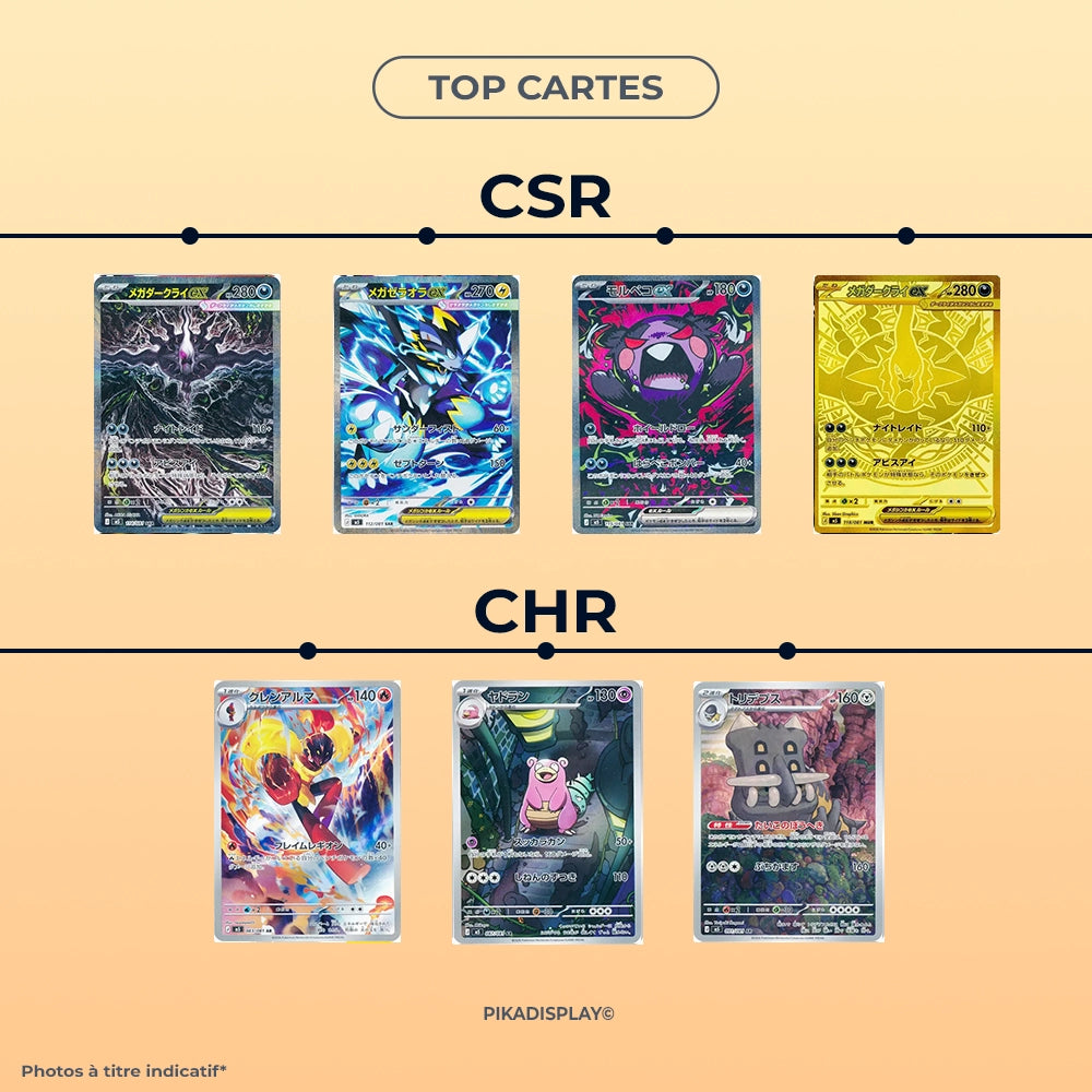 Display Pokémon M5 Abyss Eye Coréen (Nuit Noire) – 30 boosters PIKADISPLAY