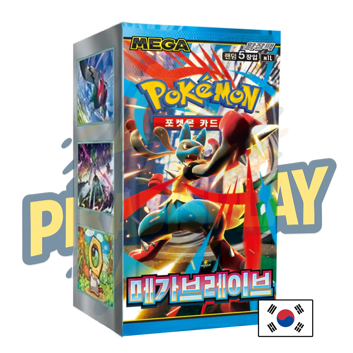 Display Pokémon Mega Brave M1L coréen PIKADISPLAY