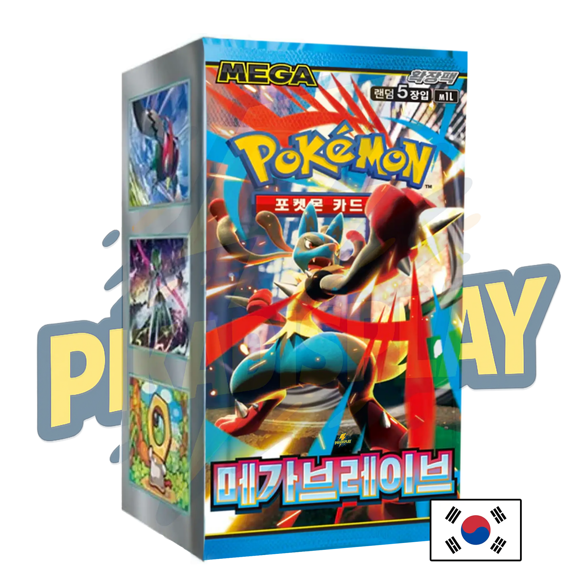 Display Pokémon Mega Brave M1L coréen PIKADISPLAY