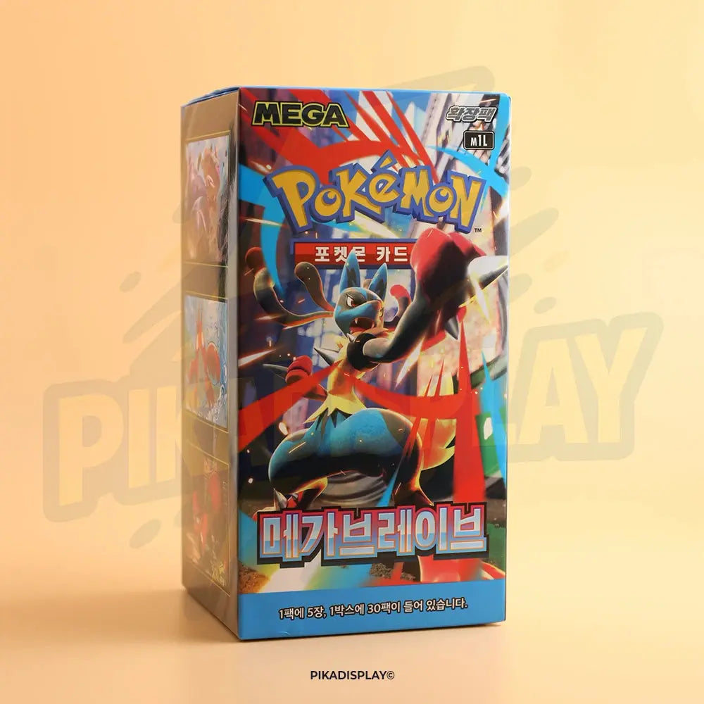 Display Pokémon Mega Brave M1L coréen PIKADISPLAY