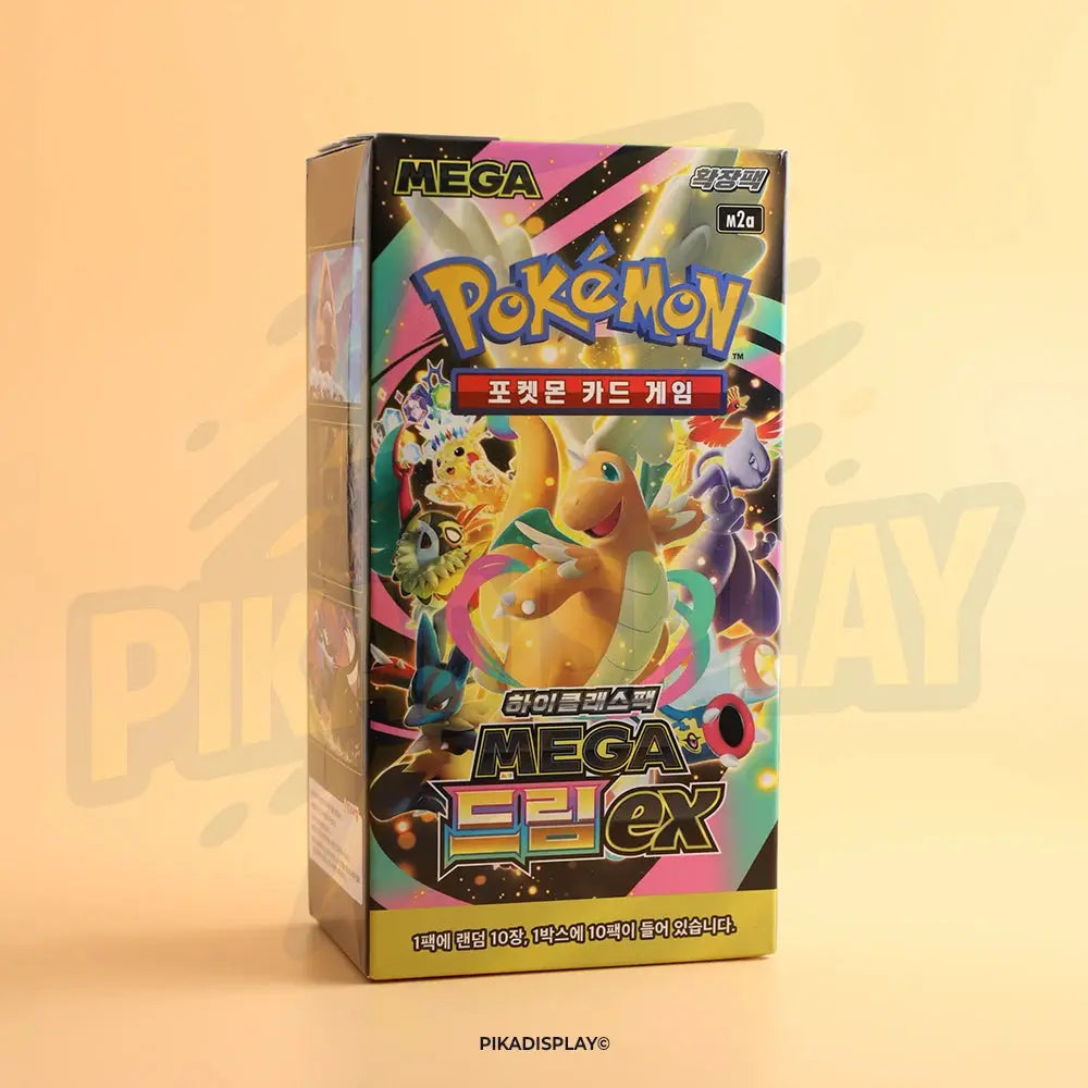 Display Pokémon Mega Dream M2a coréen PIKADISPLAY