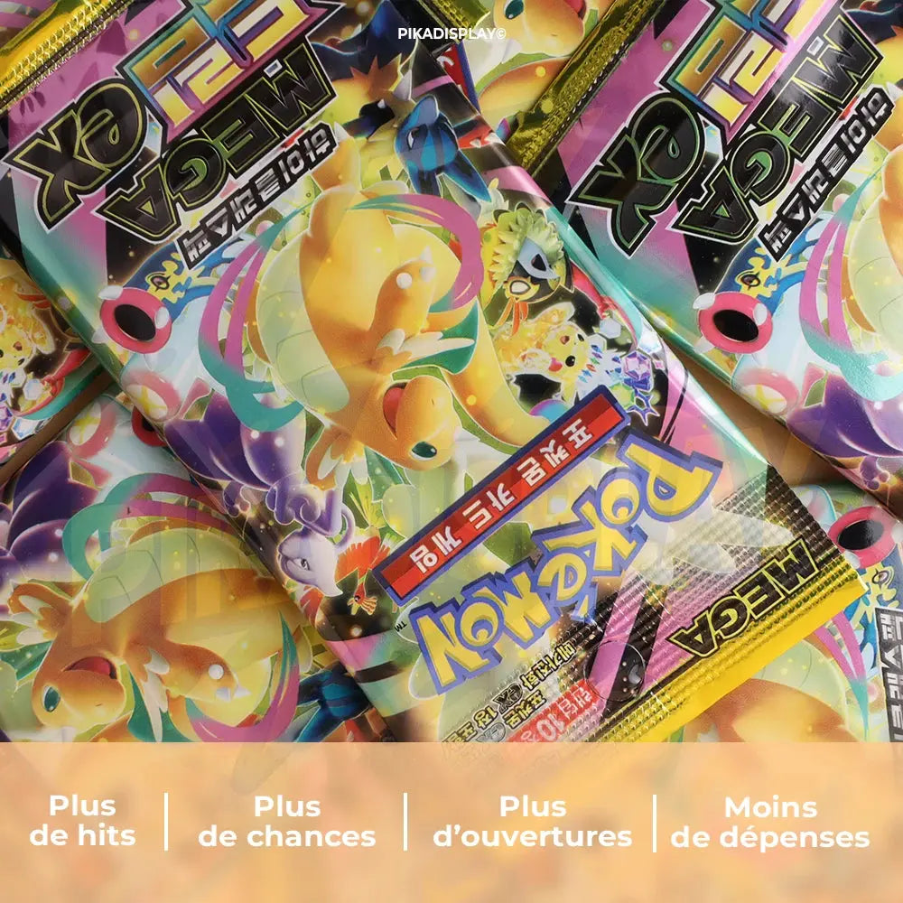 Display Pokémon Mega Dream M2a coréen PIKADISPLAY