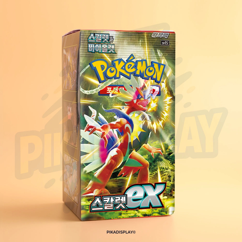 Display Pokémon Scarlet ex (Écarlate et Violet) SV1S coréen - PIKADISPLAY