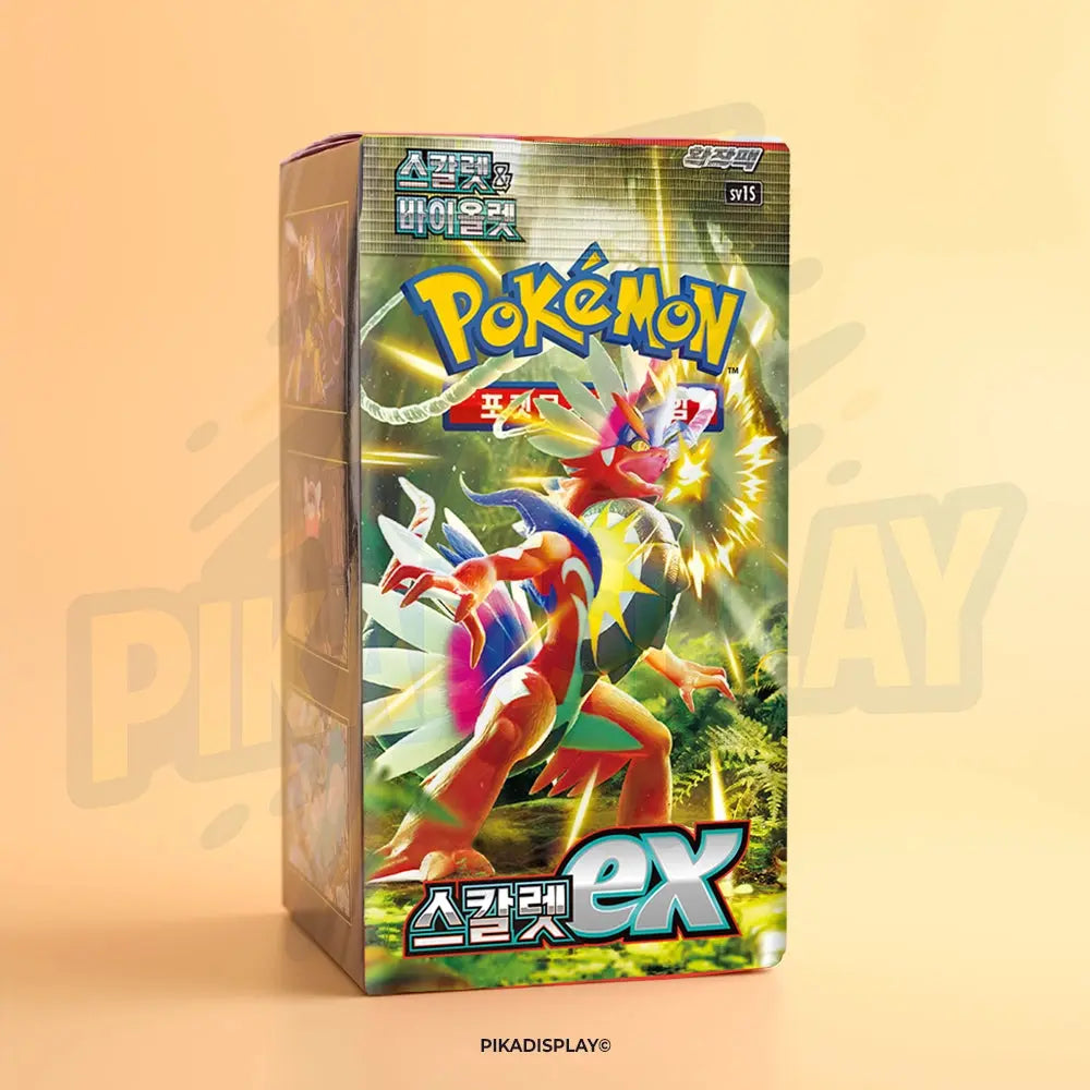 Display Pokémon Scarlet ex (Écarlate et Violet) SV1S coréen PIKADISPLAY