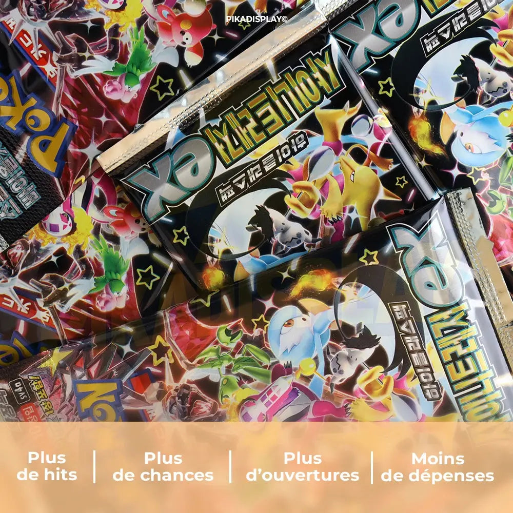 Display Pokémon Shiny Treasure EX coréen SV4A PIKADISPLAY