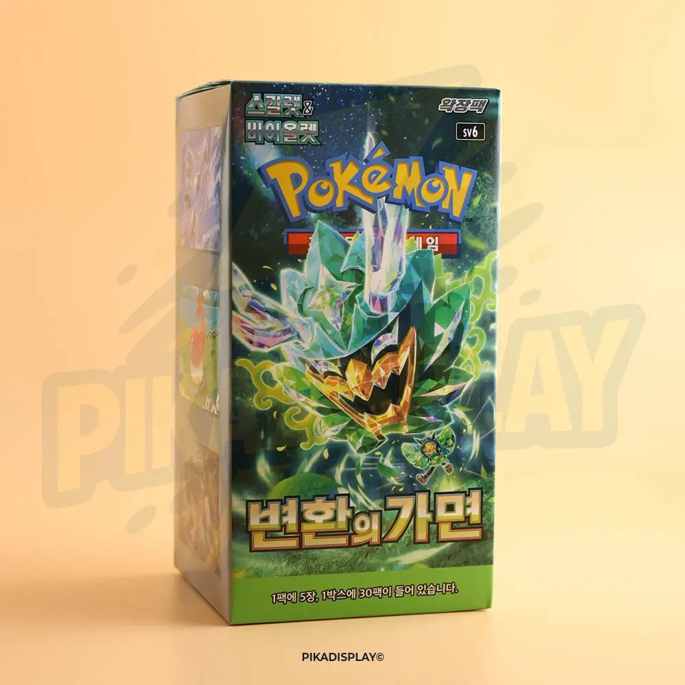 Display Pokémon Twilight Masquerade SV6 coréen 30 boosters!