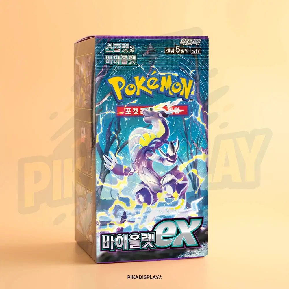Display Pokémon Violet ex (Écarlate et Violet) SV1V coréen PIKADISPLAY